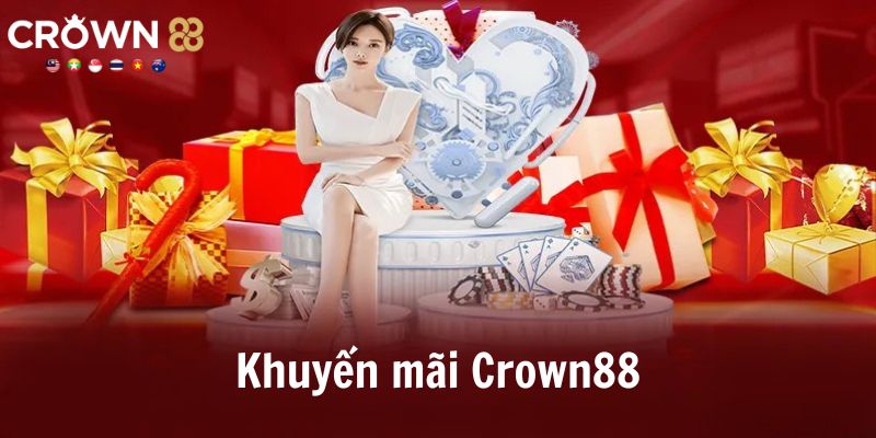 Rất nhiều các chương trình khuyến mãi, hấp dẫn tại Crown88